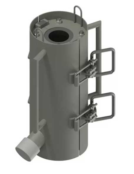 The anti-siphon chamber KPS (mud chamber, anti-siphon skirt)